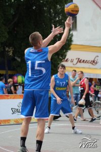 Fragment meczu Pikniku Streetballa